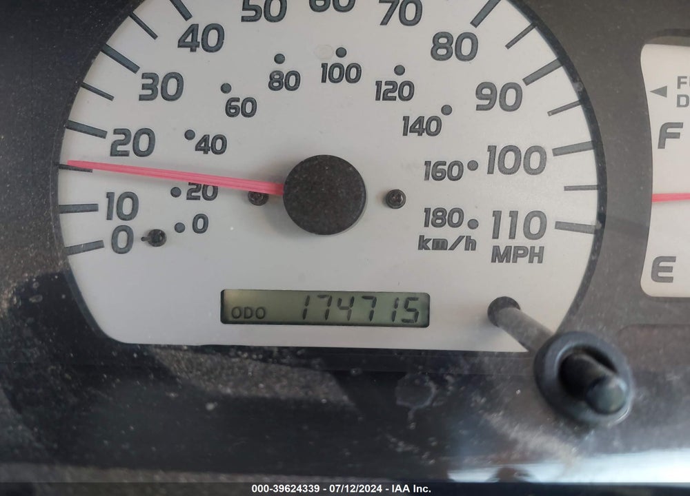 2002 TOYOTA TACOMA VIN: 5TEVL52N62Z075842