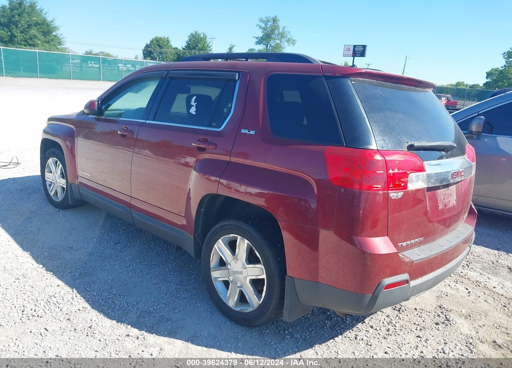 2011 GMC TERRAIN SLE-2 VIN: 2CTFLTEC8B6219485