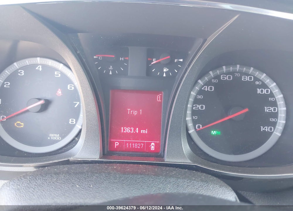 2011 GMC TERRAIN SLE-2 VIN: 2CTFLTEC8B6219485