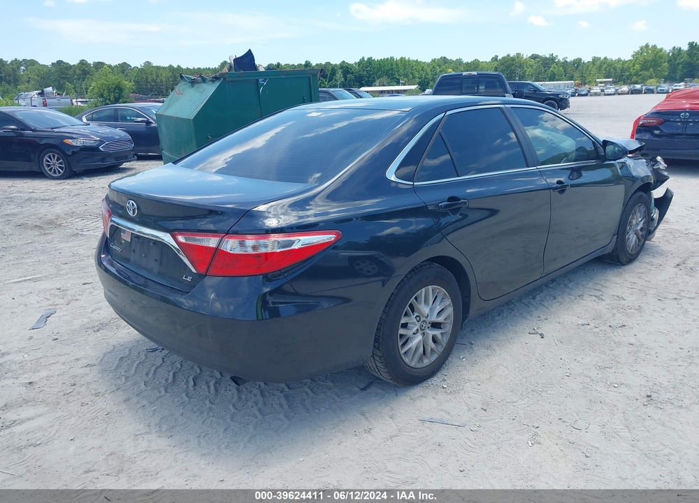 2017 TOYOTA CAMRY LE VIN: 4T1BF1FKXHU398145