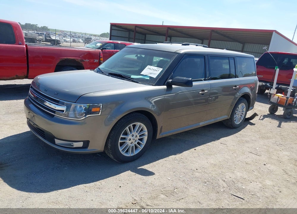 2013 FORD FLEX SEL VIN: 2FMHK6C82DBD13780
