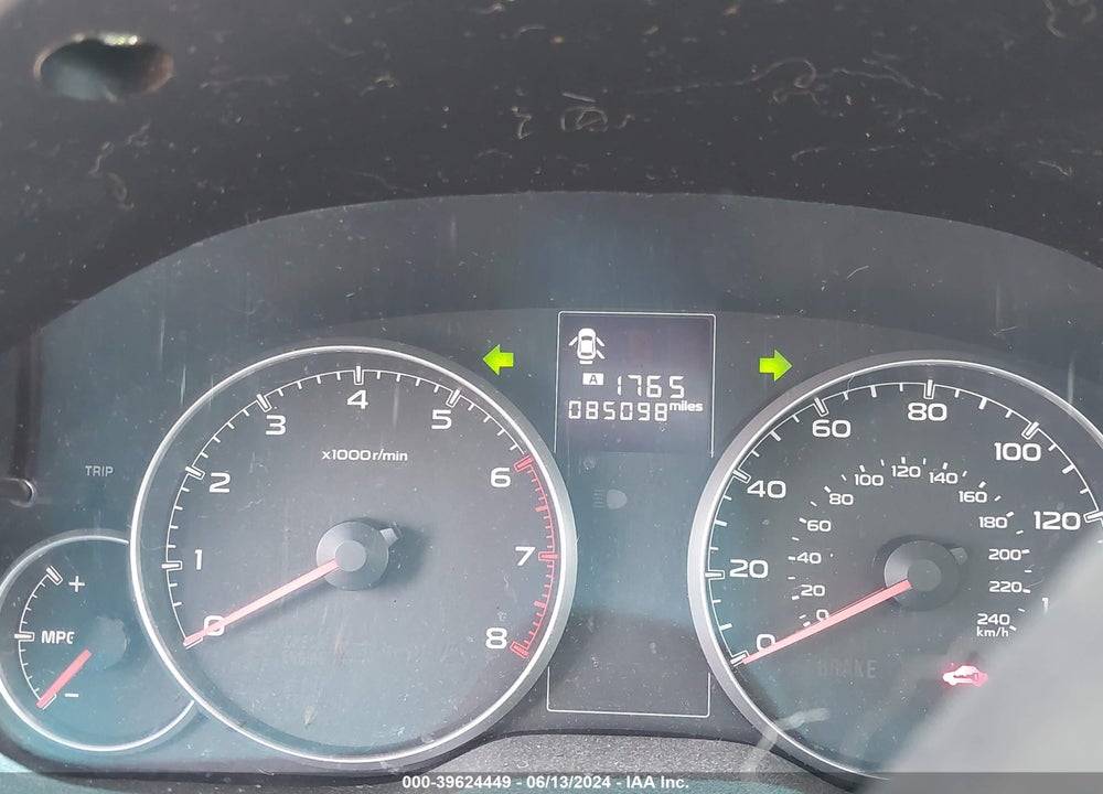 2014 SUBARU OUTBACK 2.5I PREMIUM VIN: 4S4BRCDC6E3300891