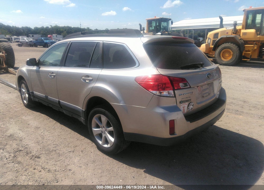 2014 SUBARU OUTBACK 2.5I PREMIUM VIN: 4S4BRCDC6E3300891