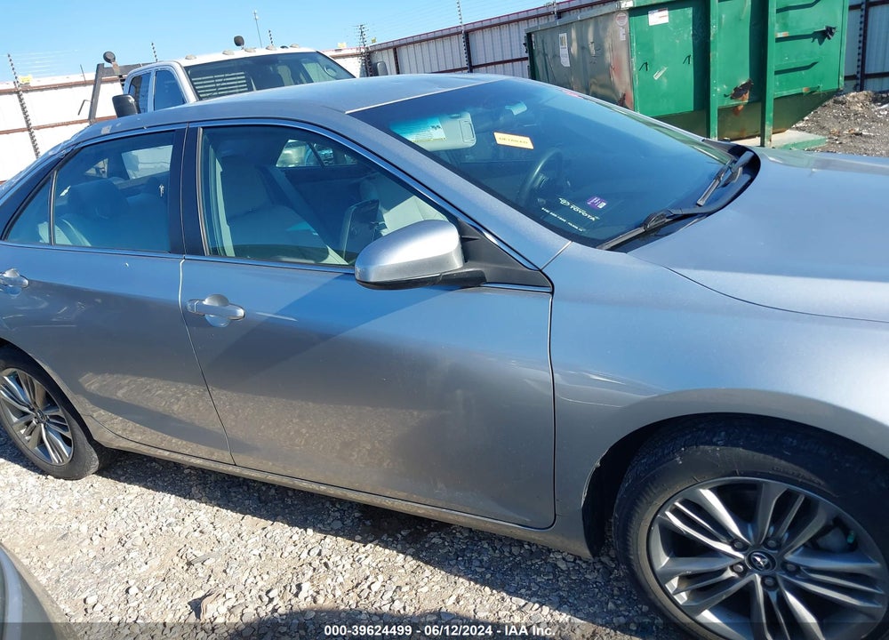2016 TOYOTA CAMRY SE VIN: 4T1BF1FK9GU162357