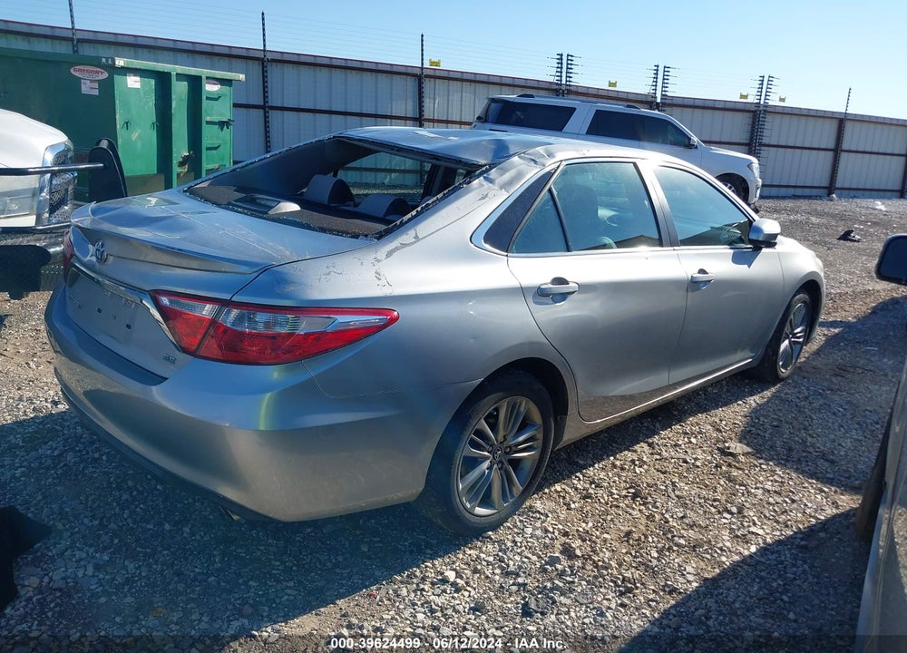 2016 TOYOTA CAMRY SE VIN: 4T1BF1FK9GU162357