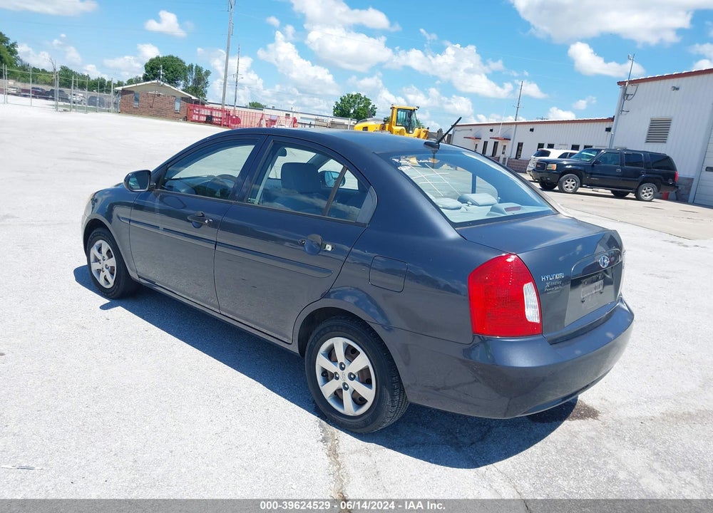 2010 HYUNDAI ACCENT GLS VIN: KMHCN4AC6AU407714