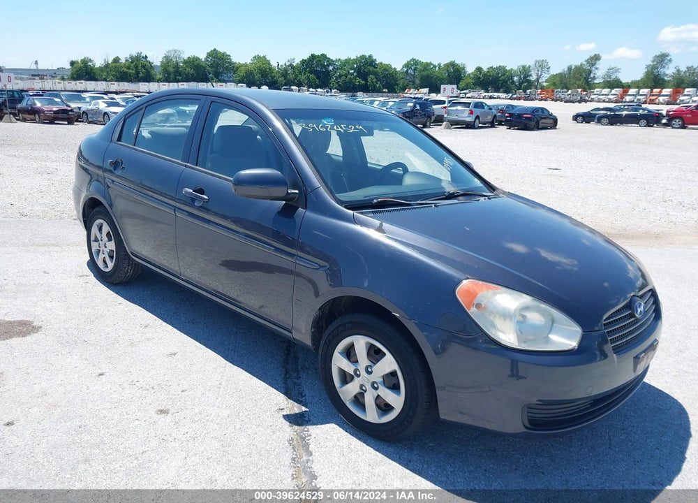 2010 HYUNDAI ACCENT GLS VIN: KMHCN4AC6AU407714