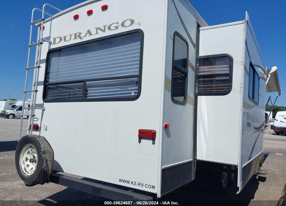 2012 KZI DURANGO VIN: 4EZFD2922C6124284