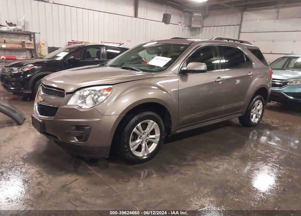 2012 CHEVROLET EQUINOX 1LT VIN: 2GNFLEEK9C6234987