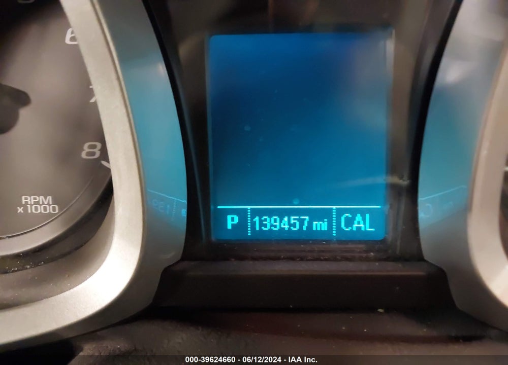 2012 CHEVROLET EQUINOX 1LT VIN: 2GNFLEEK9C6234987