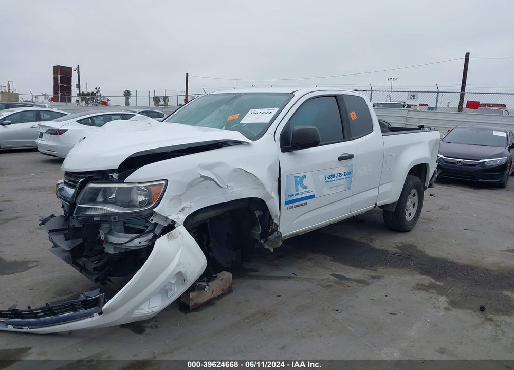 2016 CHEVROLET COLORADO WT VIN: 1GCHSBE32G1380121