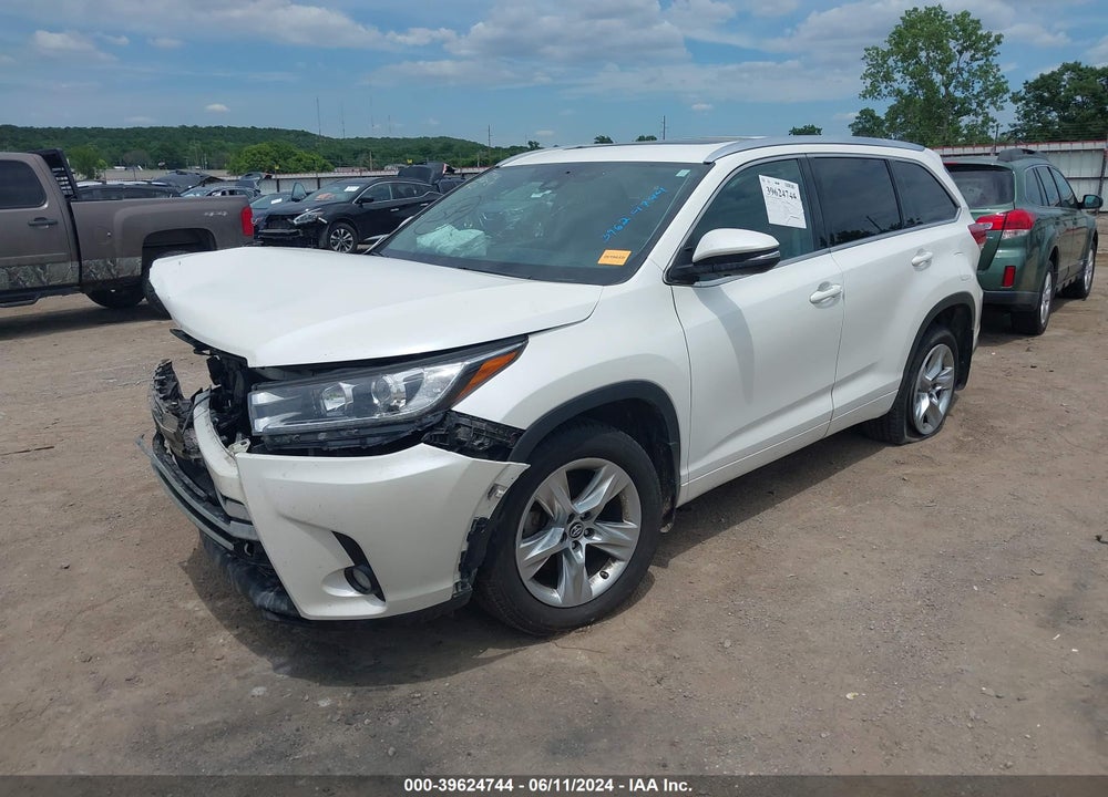 2017 TOYOTA HIGHLANDER LIMITED VIN: 5TDDZRFH5HS384259