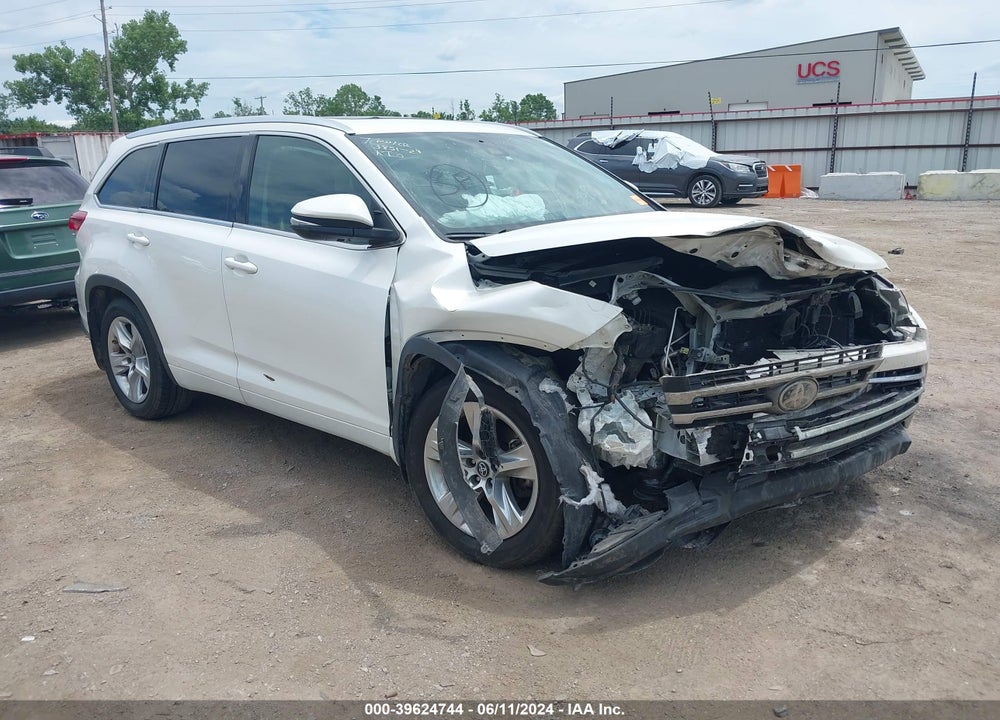 2017 TOYOTA HIGHLANDER LIMITED VIN: 5TDDZRFH5HS384259