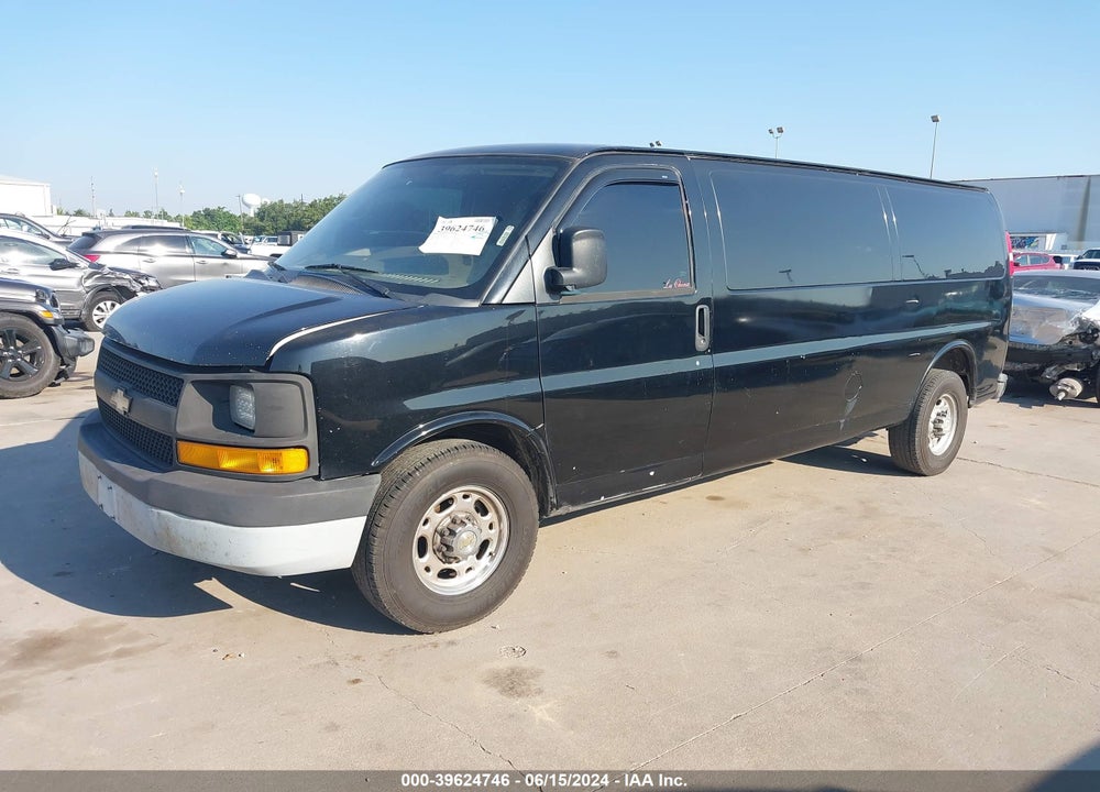 2013 CHEVROLET EXPRESS 2500 WORK VAN VIN: 1GCWGGCG5D1184486