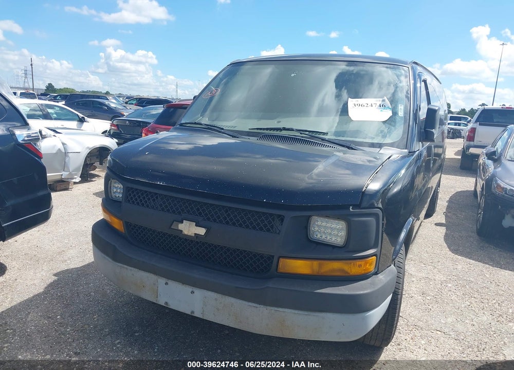 2013 CHEVROLET EXPRESS 2500 WORK VAN VIN: 1GCWGGCG5D1184486