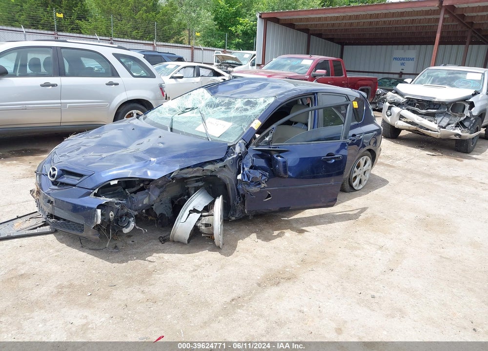 2008 MAZDA 3 S SPORT VIN: JM1BK343481113576