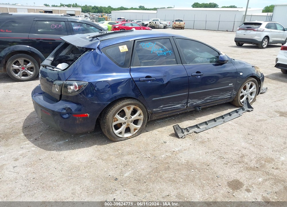 2008 MAZDA 3 S SPORT VIN: JM1BK343481113576