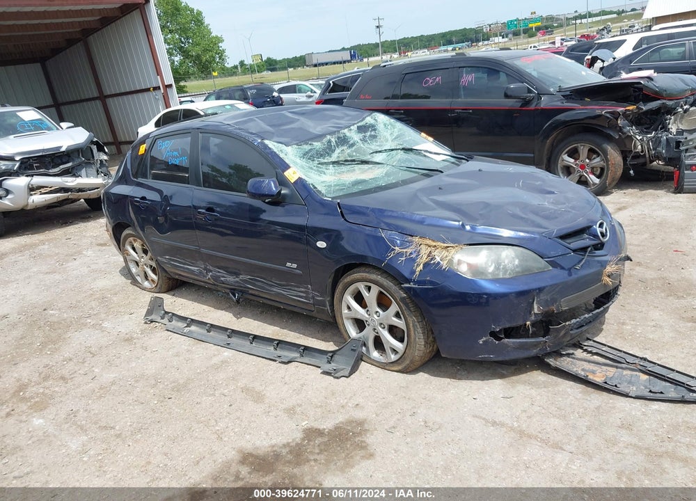 2008 MAZDA 3 S SPORT VIN: JM1BK343481113576