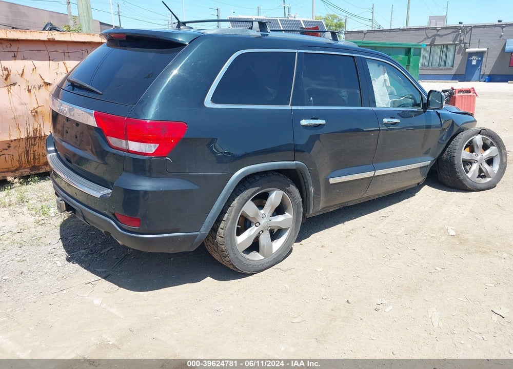 2013 CHEROKEE JEEP GRAND  OVERLAND VIN: 1C4RJFCT1DC644348