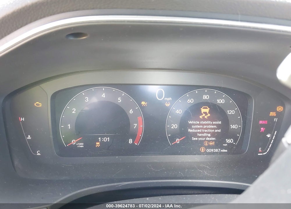 2024 ACURA INTEGRA A-SPEC VIN: 19UDE4H33RA010586