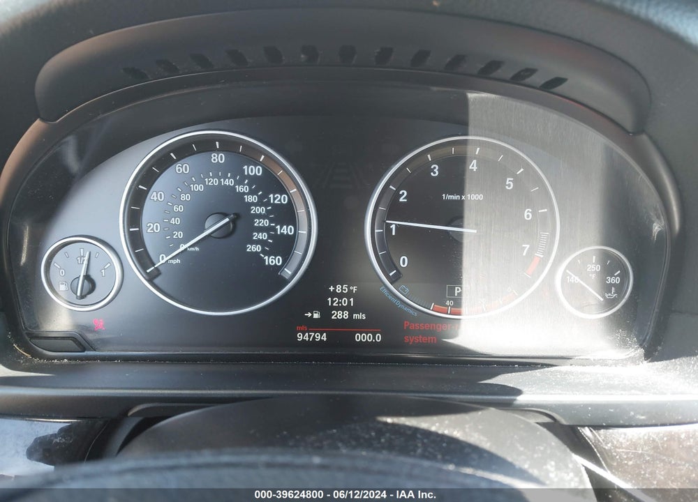 2012 BMW 528I XDRIVE VIN: WBAXH5C51CDW10818