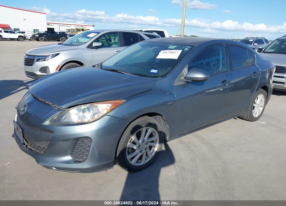 2012 MAZDA 3 I TOURING VIN: JM1BL1V74C1676896