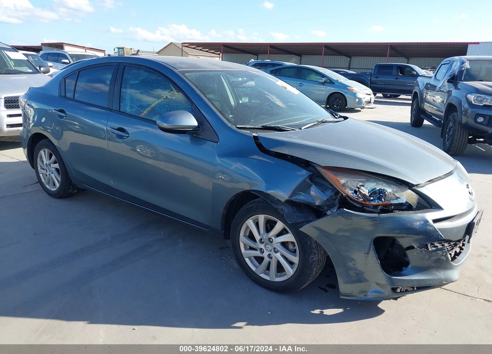 2012 MAZDA 3 I TOURING VIN: JM1BL1V74C1676896