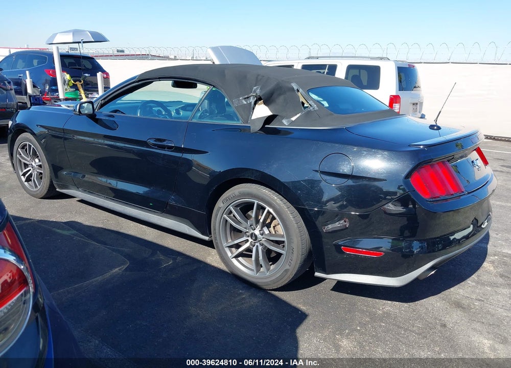 2017 FORD MUSTANG ECOBOOST PREMIUM VIN: 1FATP8UH0H5307549