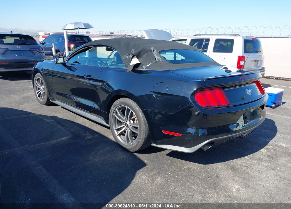 2017 FORD MUSTANG ECOBOOST PREMIUM VIN: 1FATP8UH0H5307549