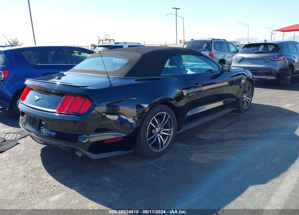 2017 FORD MUSTANG ECOBOOST PREMIUM VIN: 1FATP8UH0H5307549