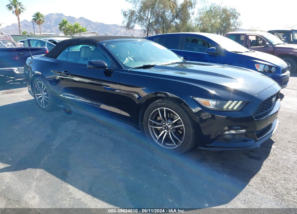 2017 FORD MUSTANG ECOBOOST PREMIUM VIN: 1FATP8UH0H5307549