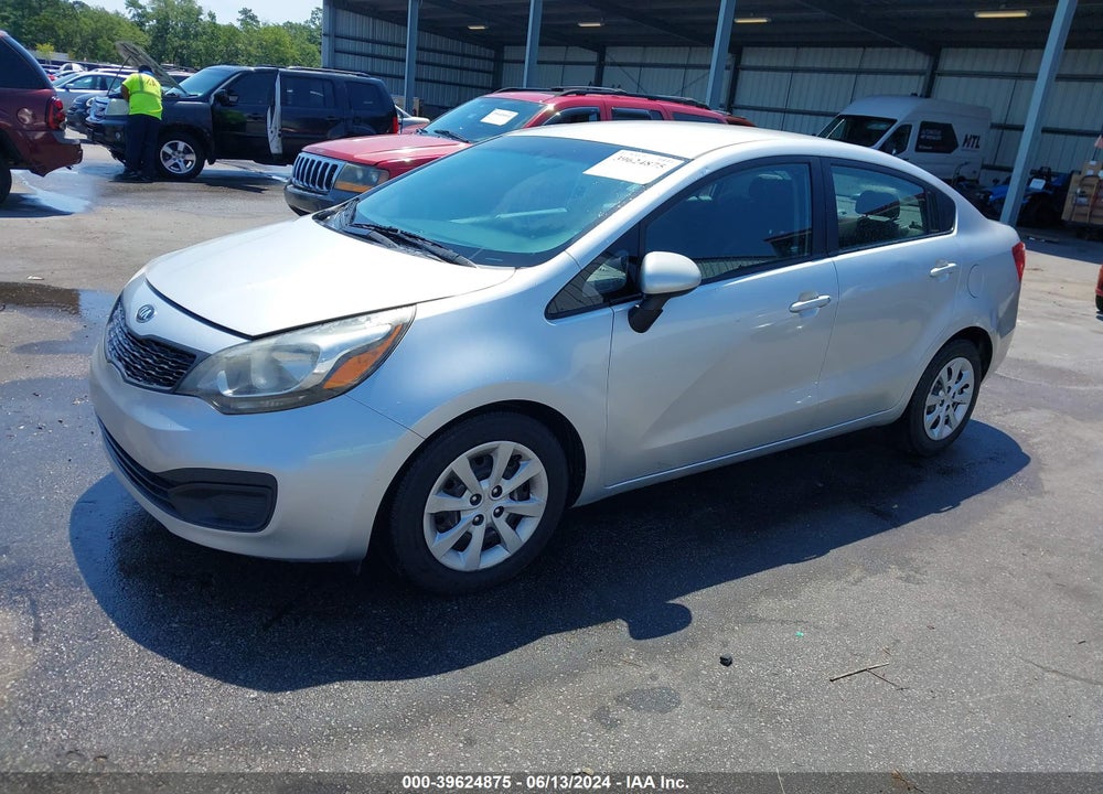 2014 KIA RIO LX VIN: KNADM4A31E6406862