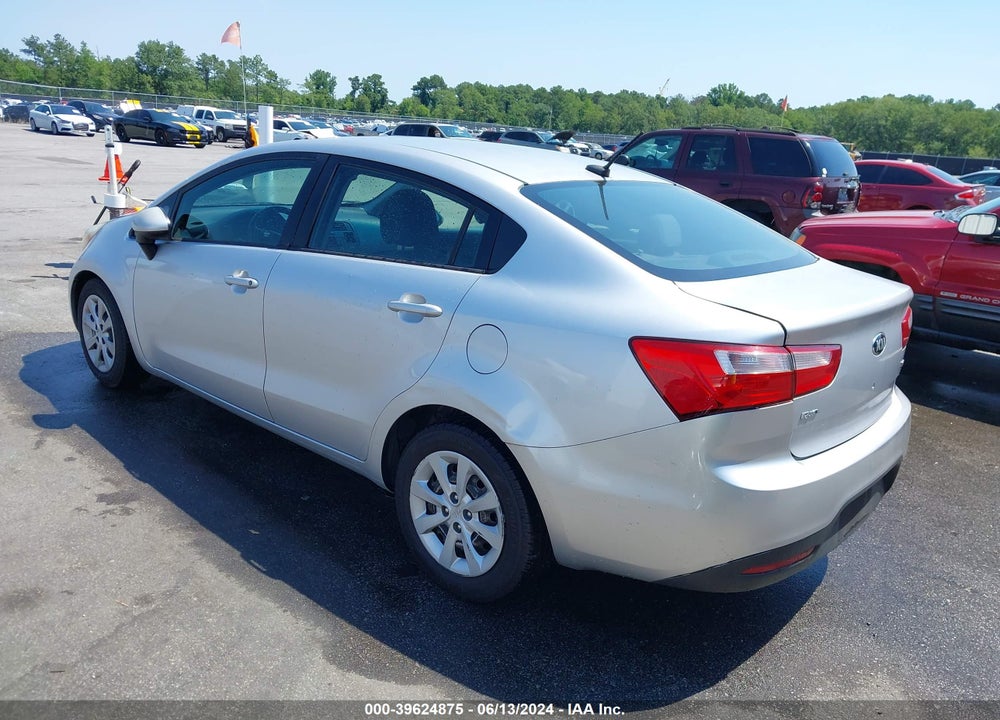 2014 KIA RIO LX VIN: KNADM4A31E6406862