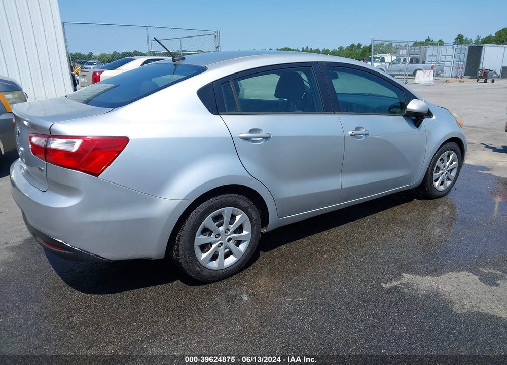 2014 KIA RIO LX VIN: KNADM4A31E6406862