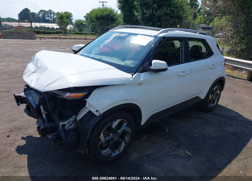 2021 HYUNDAI VENUE SEL VIN: KMHRC8A38MU082544