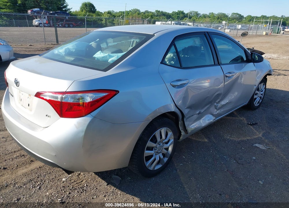 2014 TOYOTA COROLLA LE VIN: 5YFBURHE8EP132311