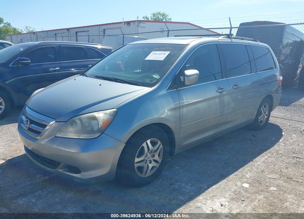 2007 HONDA ODYSSEY EX-L VIN: 5FNRL38687B017343