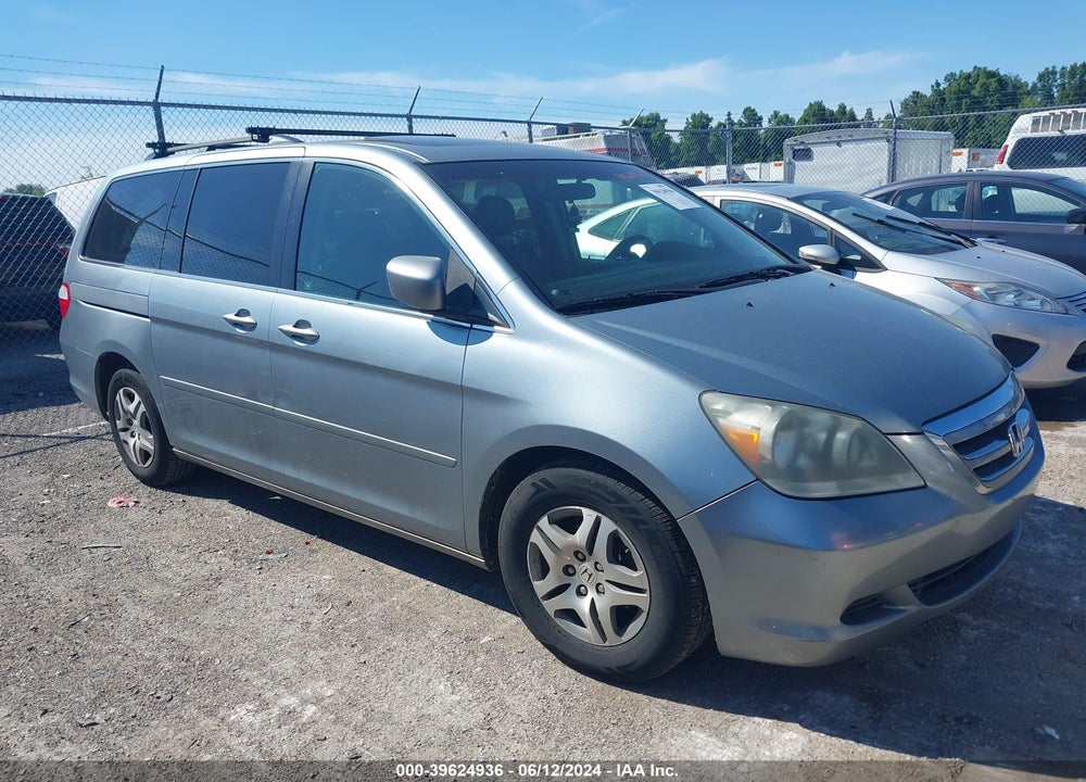 2007 HONDA ODYSSEY EX-L VIN: 5FNRL38687B017343