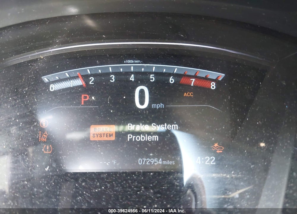 2019 HONDA CR-V EX VIN: 2HKRW1H54KH514547