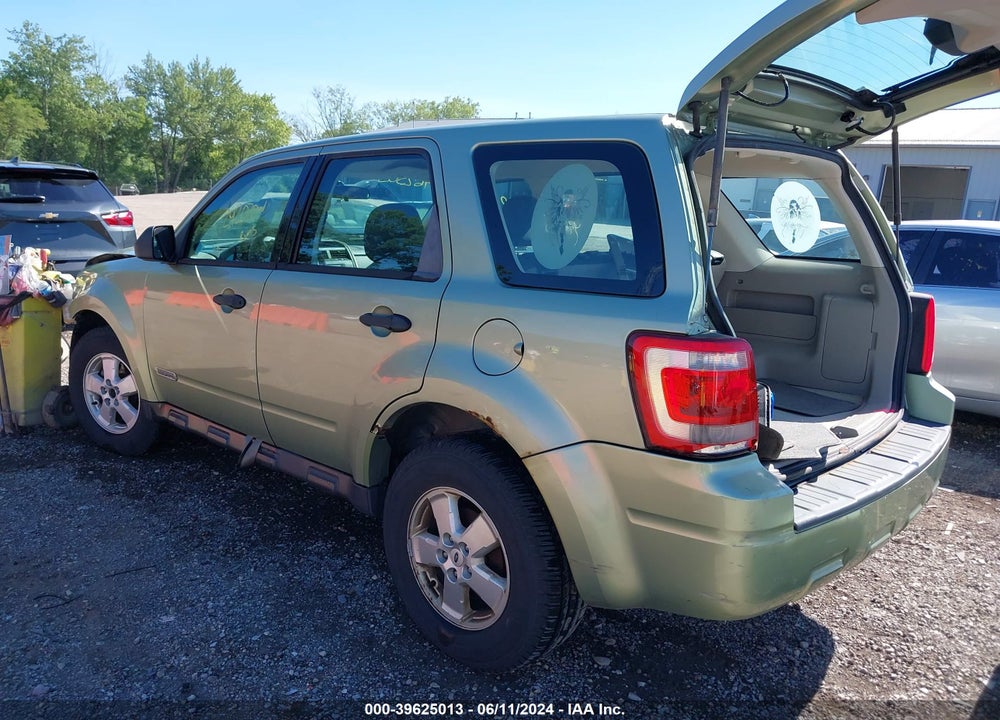 2008 ESCAPE FORD  XLS/XLS MANUAL VIN: 1FMCU02Z68KD23011