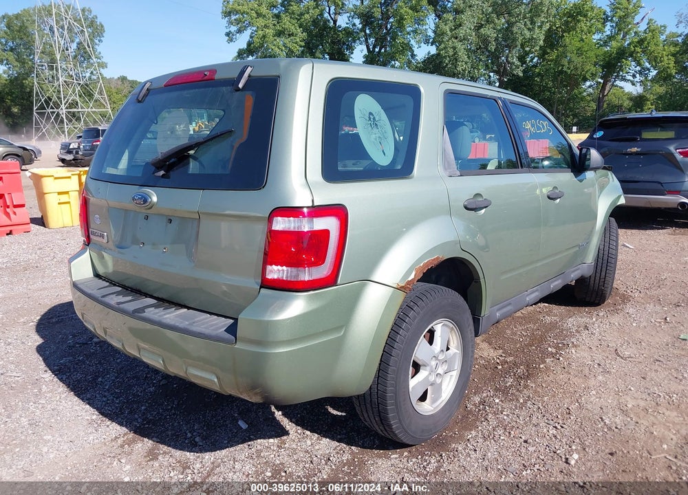 2008 ESCAPE FORD  XLS/XLS MANUAL VIN: 1FMCU02Z68KD23011