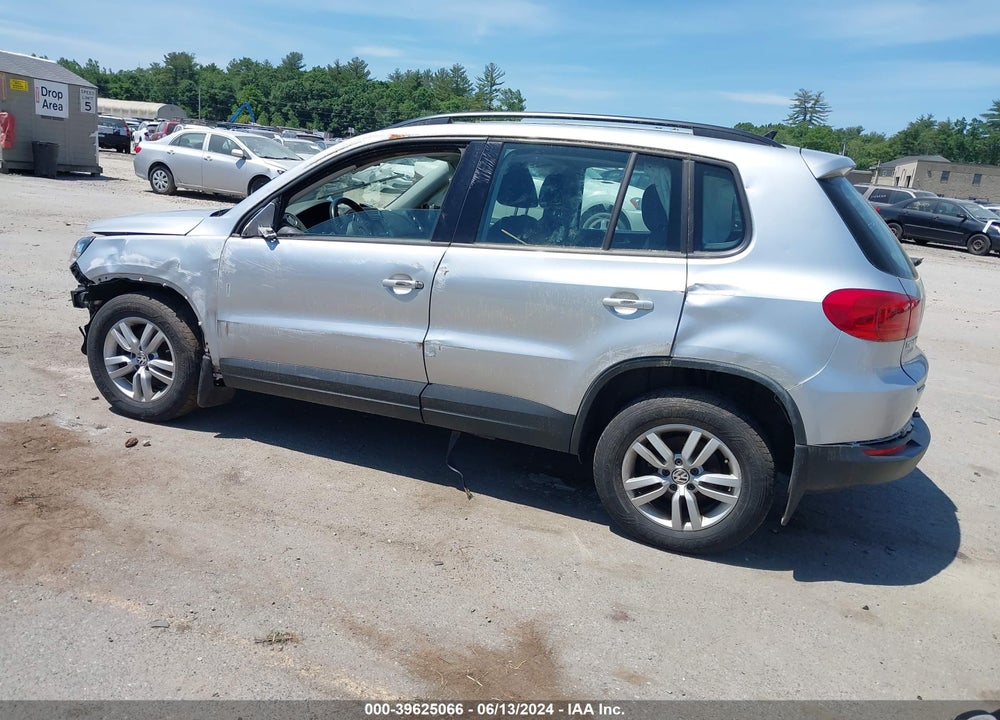 2015 VOLKSWAGEN TIGUAN S VIN: WVGBV7AX7FW501144