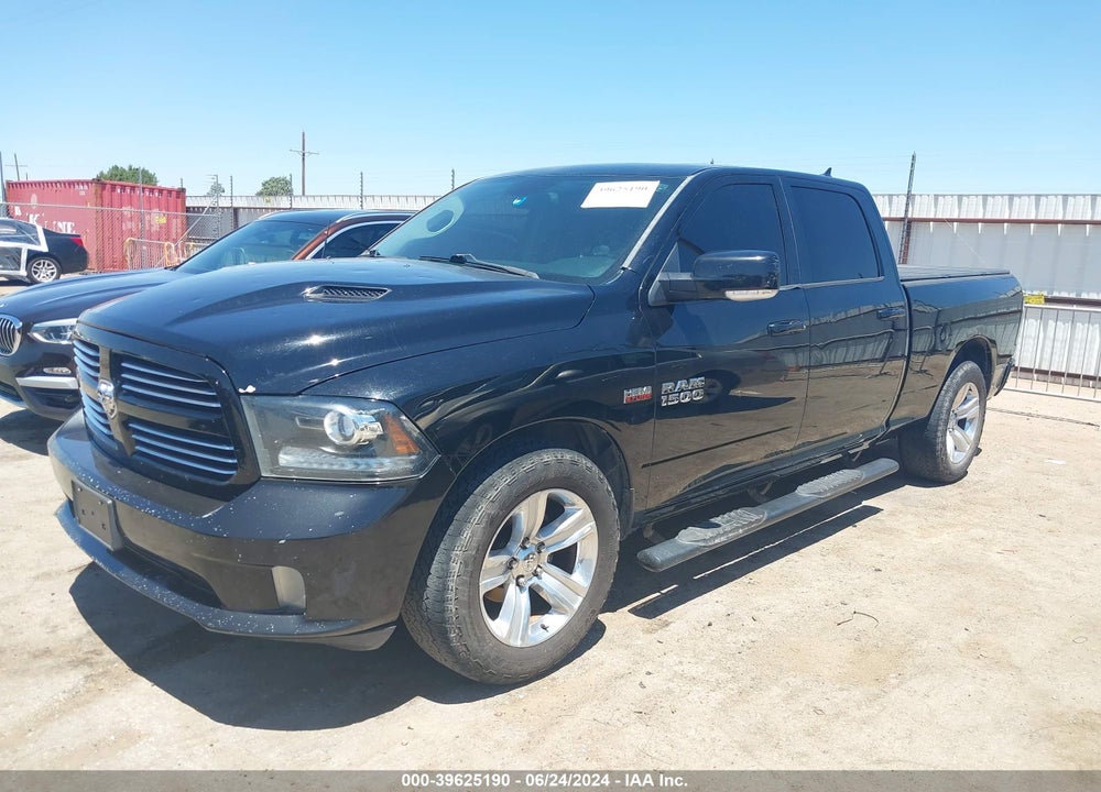 2013 RAM 1500 SPORT VIN: 1C6RR6UTXDS707838