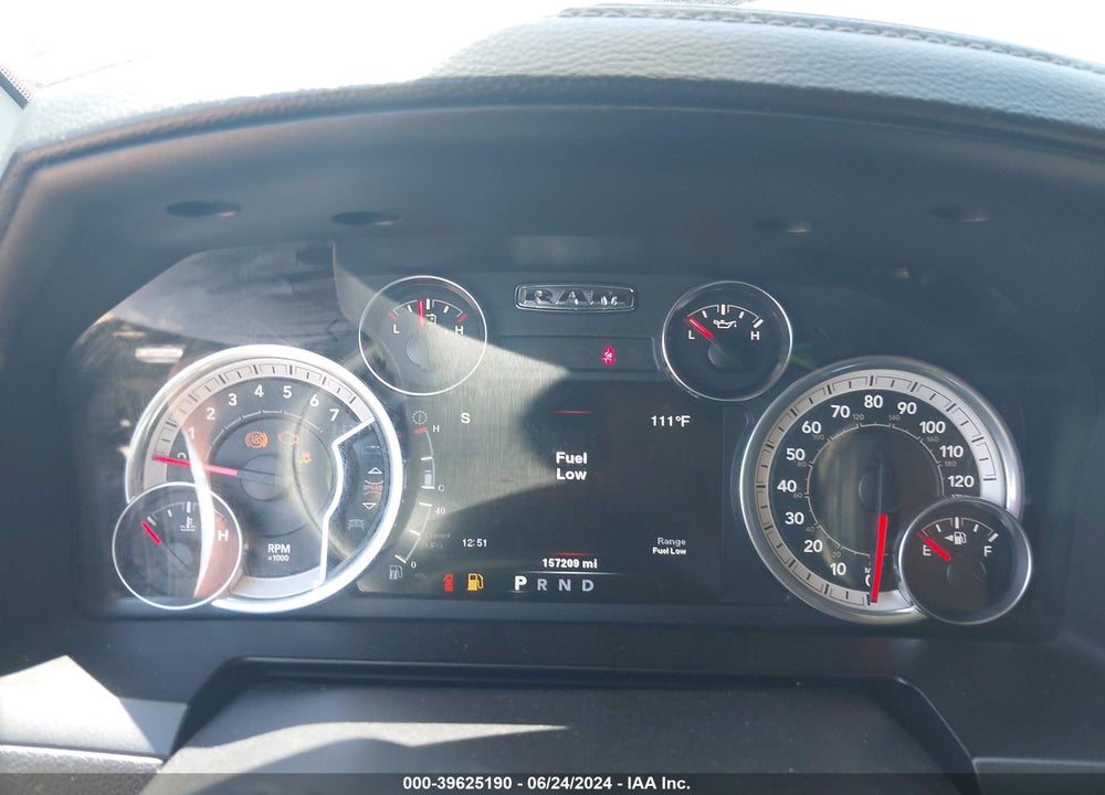 2013 RAM 1500 SPORT VIN: 1C6RR6UTXDS707838