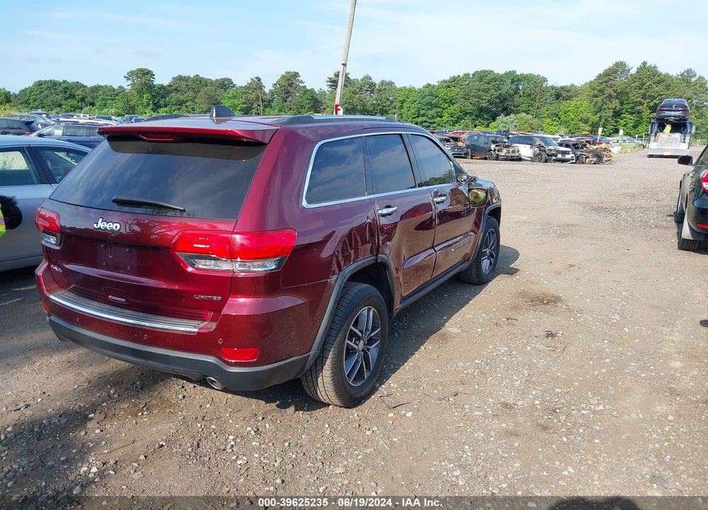 2018 JEEP GRAND CHEROKEE LIMITED 4X4 VIN: 1C4RJFBG1JC166559