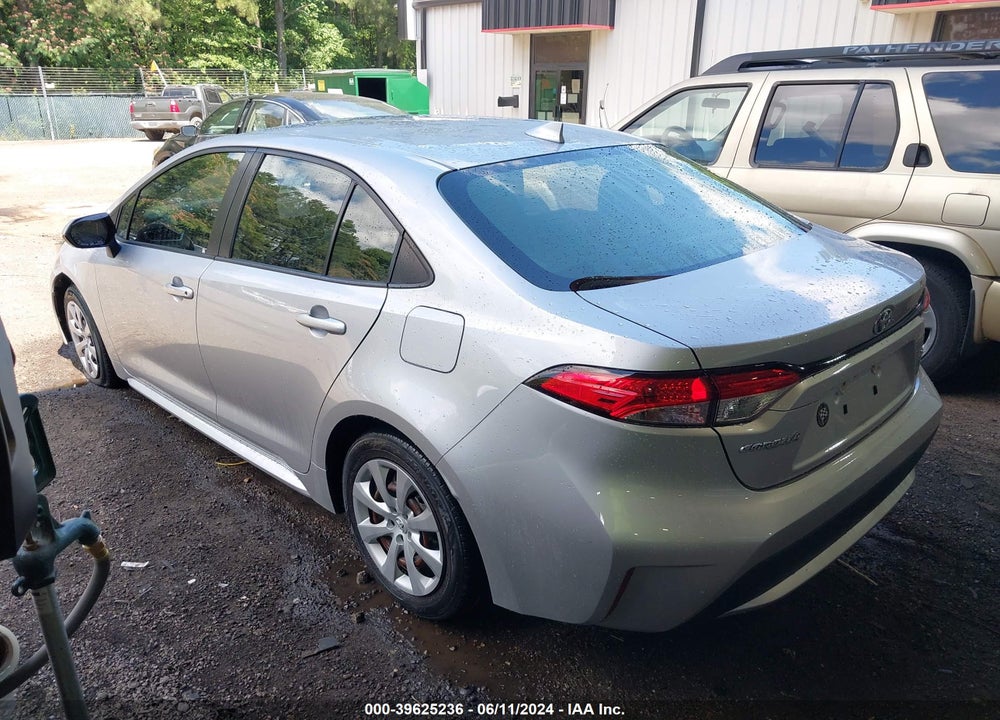2020 TOYOTA COROLLA LE VIN: JTDEPRAE2LJ116699