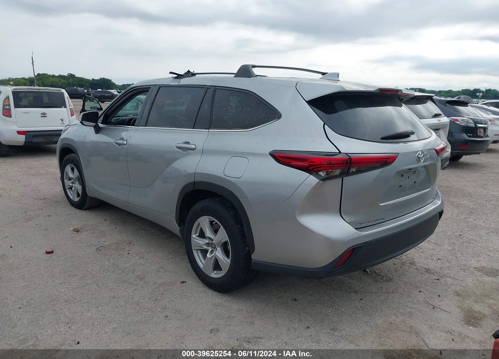 2021 TOYOTA HIGHLANDER LE VIN: 5TDZZRAH3MS082041