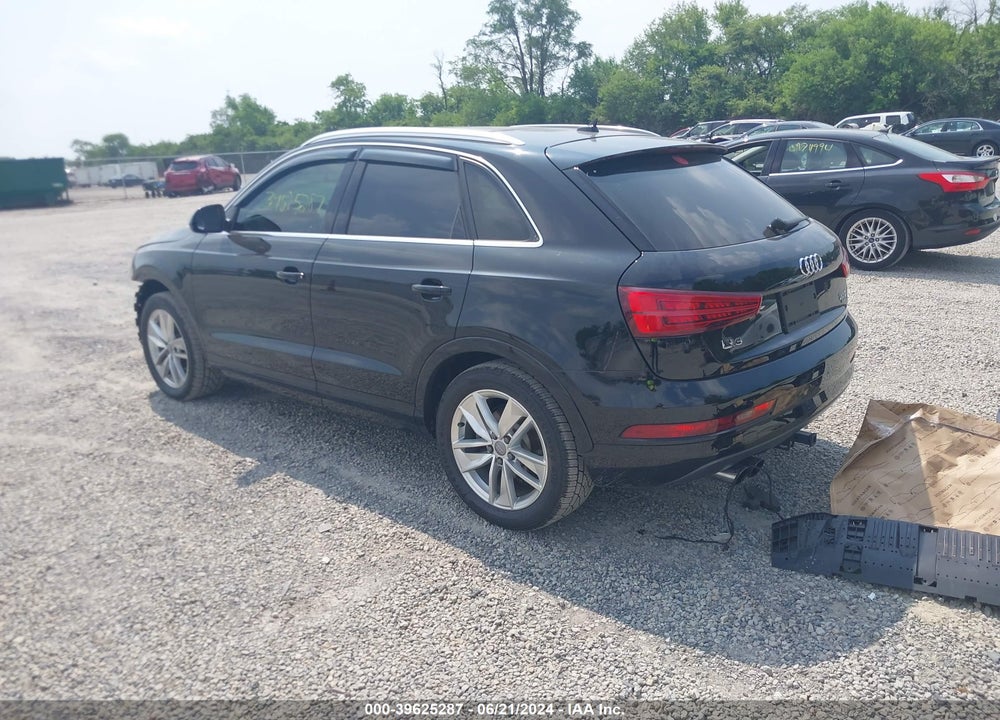 2017 AUDI Q3 2.0T PREMIUM VIN: WA1JCCFS5HR005413