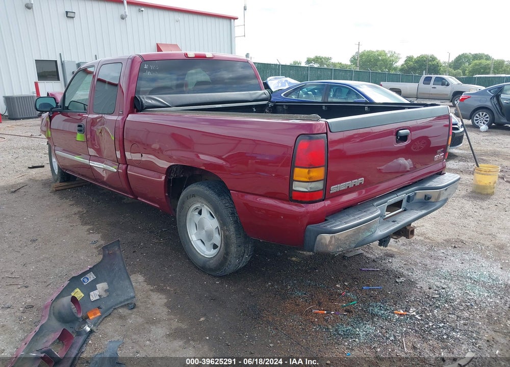 2004 GMC SIERRA 1500 SLE VIN: 2GTEC19V641170746