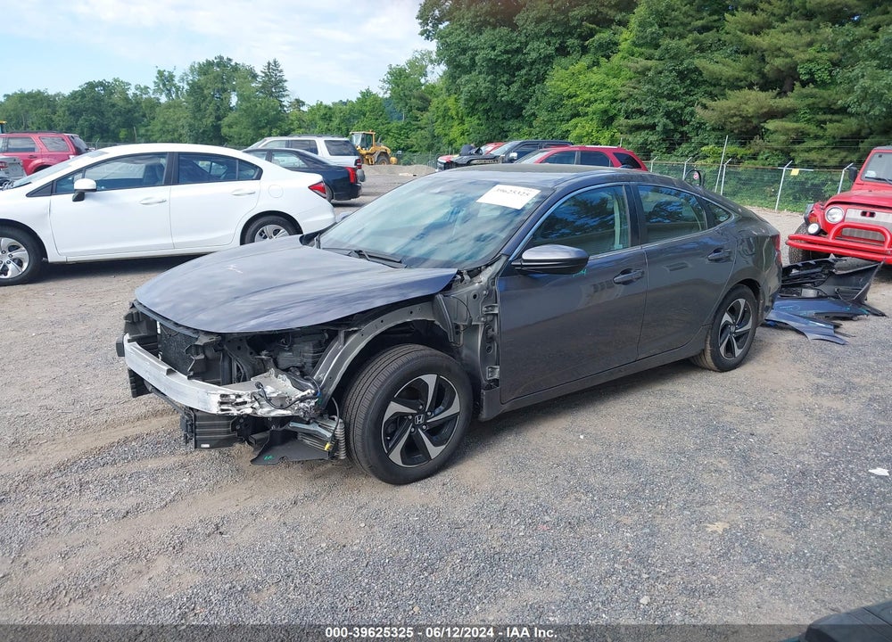 2022 HONDA INSIGHT EX VIN: 19XZE4F50NE000954